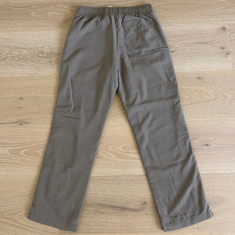 Elwood Pants Elasticated Waist Dume Size S Tan Cream